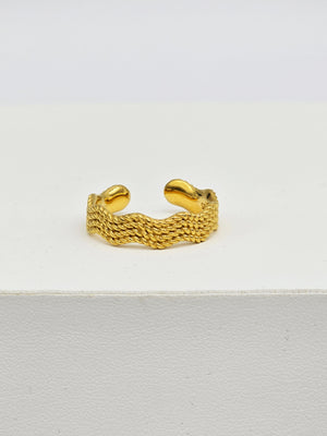 Enamel Wave Ring