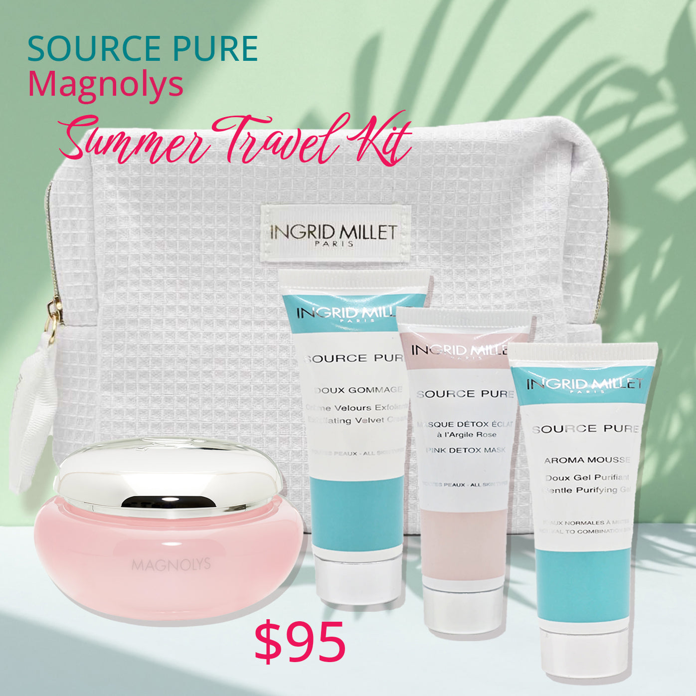 NEW! Source Pure Magnolys 2025 Summer Travel Kit!