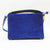 Italian Small Blue / Off White Nubuck Crossbody Bag
