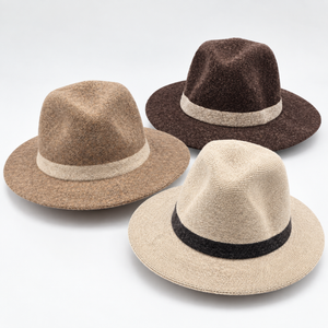 Classic Wool Blend Fedora Hat