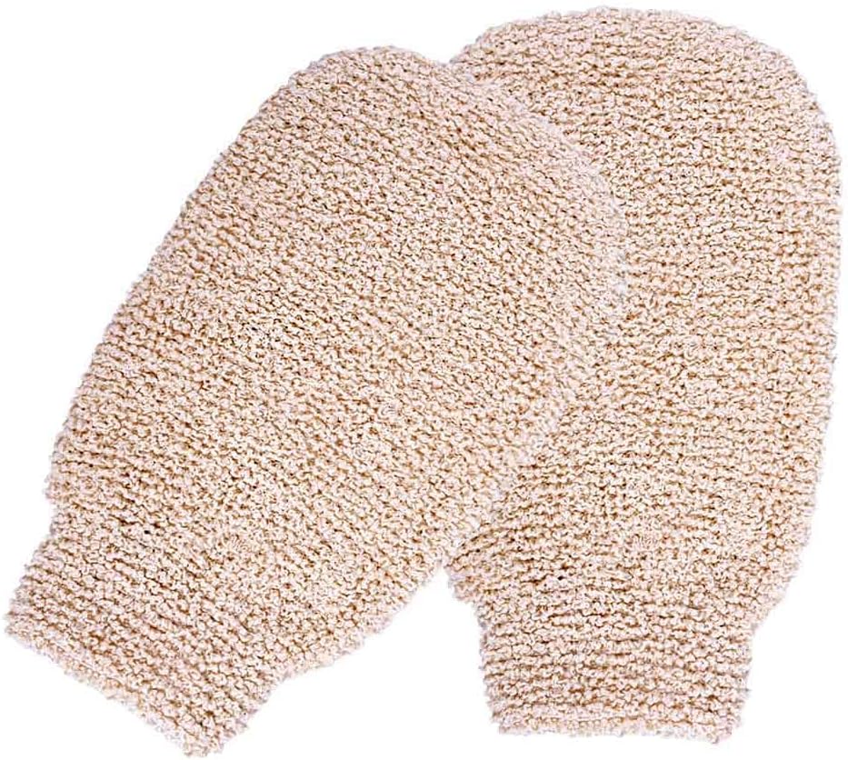 Bath Mitt with Elastic Cuff