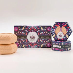 Baudelaire Royal Jelly Honey Soap Gift Box - 2 Bars
