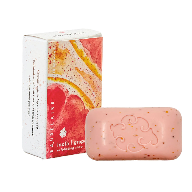 Baudelaire Grapefruit Loofa Soap