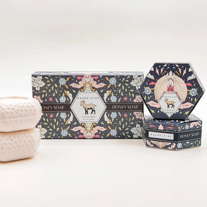 Baudelaire Goats Milk Honey Soap Gift Box - 2 Bars