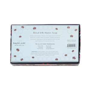 Baudelaire Royal Jelly Honey Soap Gift Box - 2 Bars