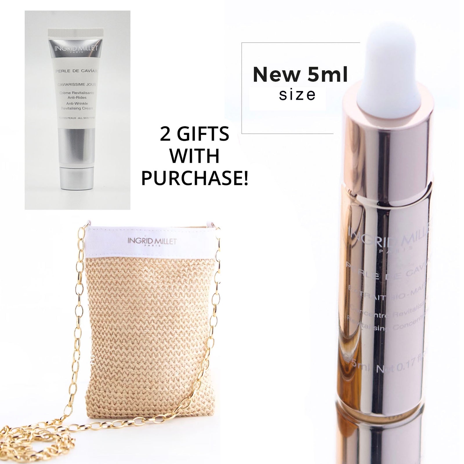 New 5ml size! Perle de Caviar Bio-Marine Extract • Revitalizing Concentrate