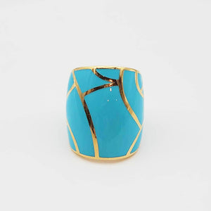 Enamel Statement Ring
