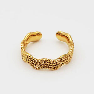 Enamel Wave Ring