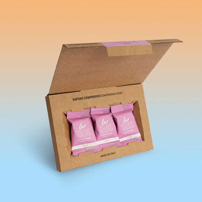 LeTabs Compressed Soap Capri Refills