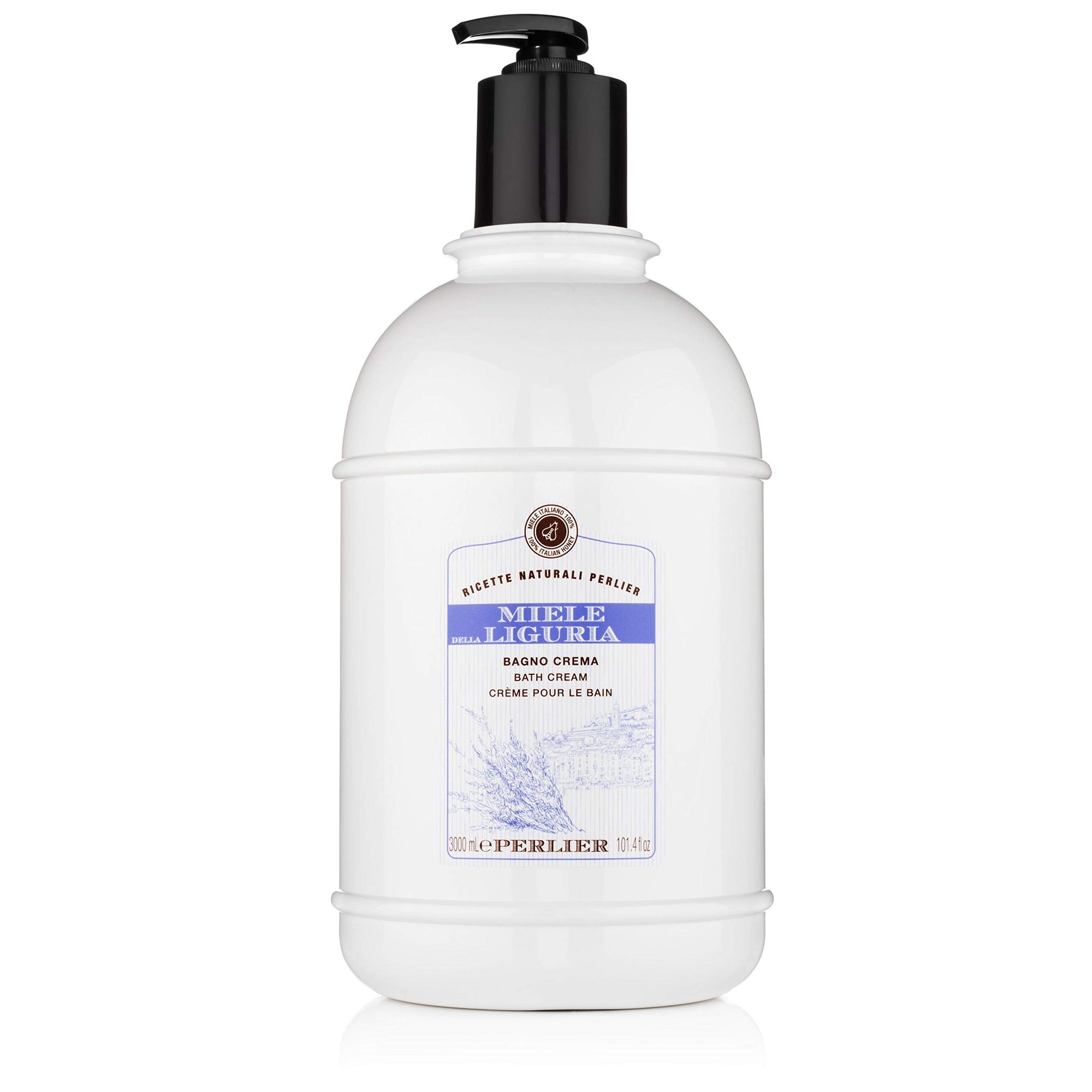 Perlier Miele Della Liguria Honey and Lavender Bath & Shower Cream - Jumbo