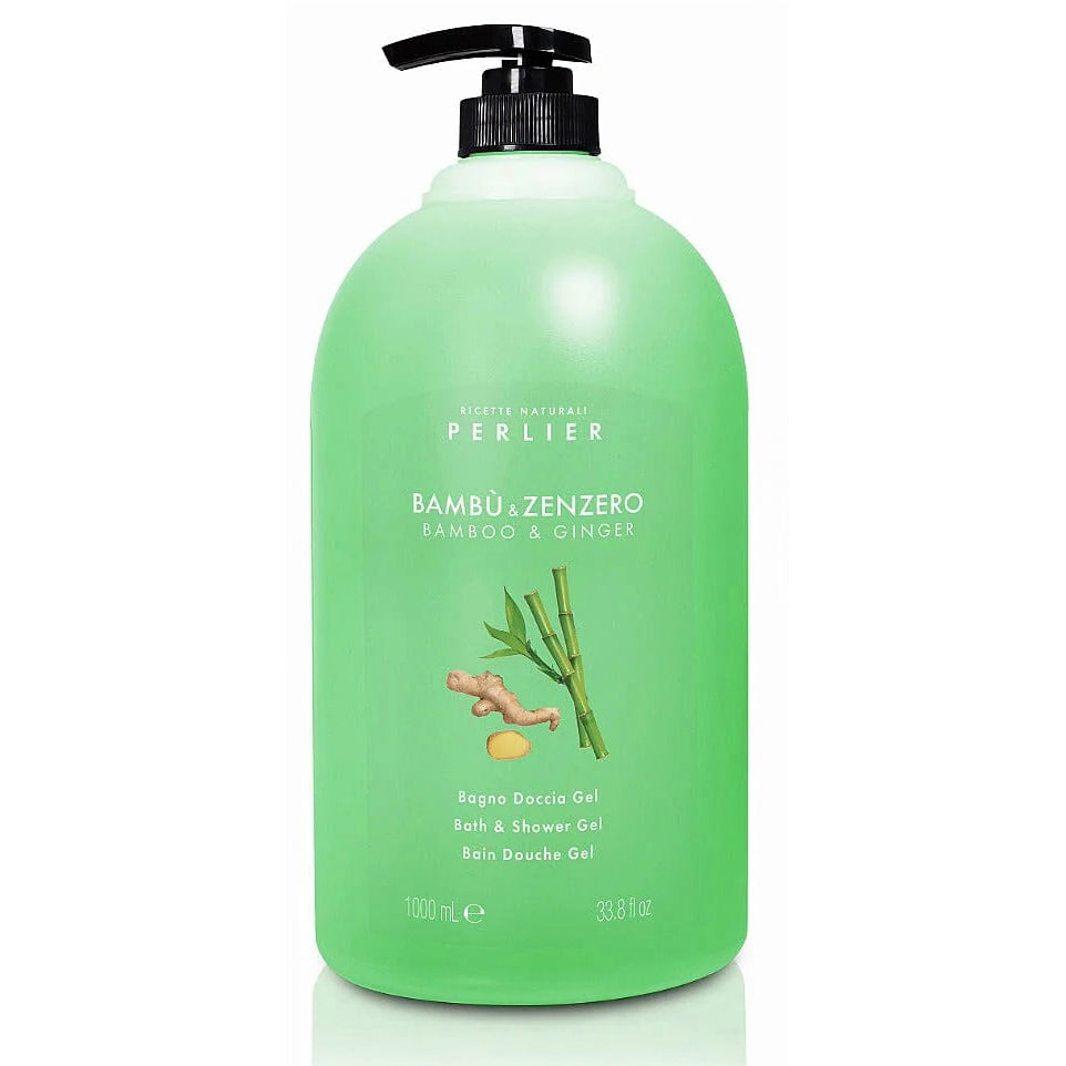 Perlier Bamboo & Ginger Bath and Shower Gel