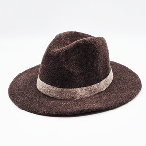 Classic Wool Blend Fedora Hat