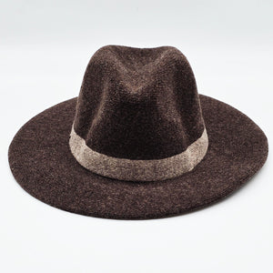 Classic Wool Blend Fedora Hat