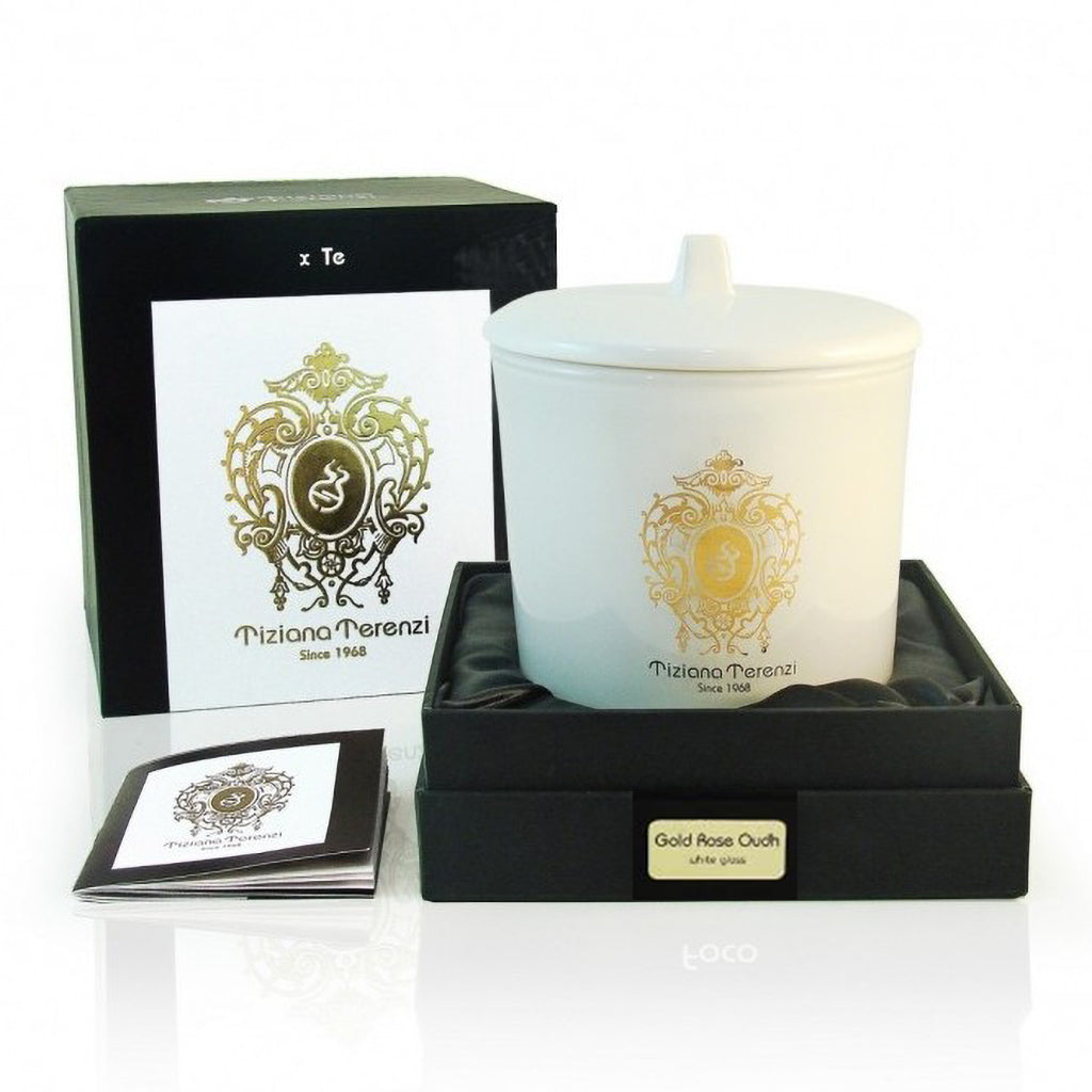 Tiziana Terenzi Gold Rose Oud 3 wick candle