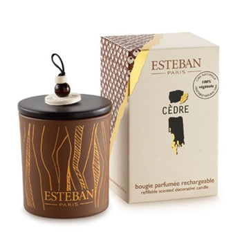 Esteban Cedre Scented Refillable Candle