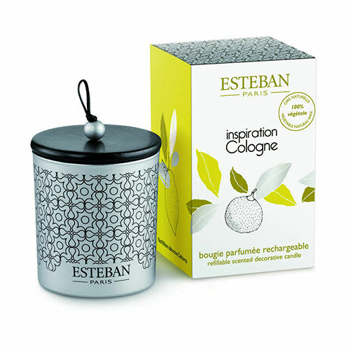 Esteban Inspiration Cologne Scented Refillable Candle