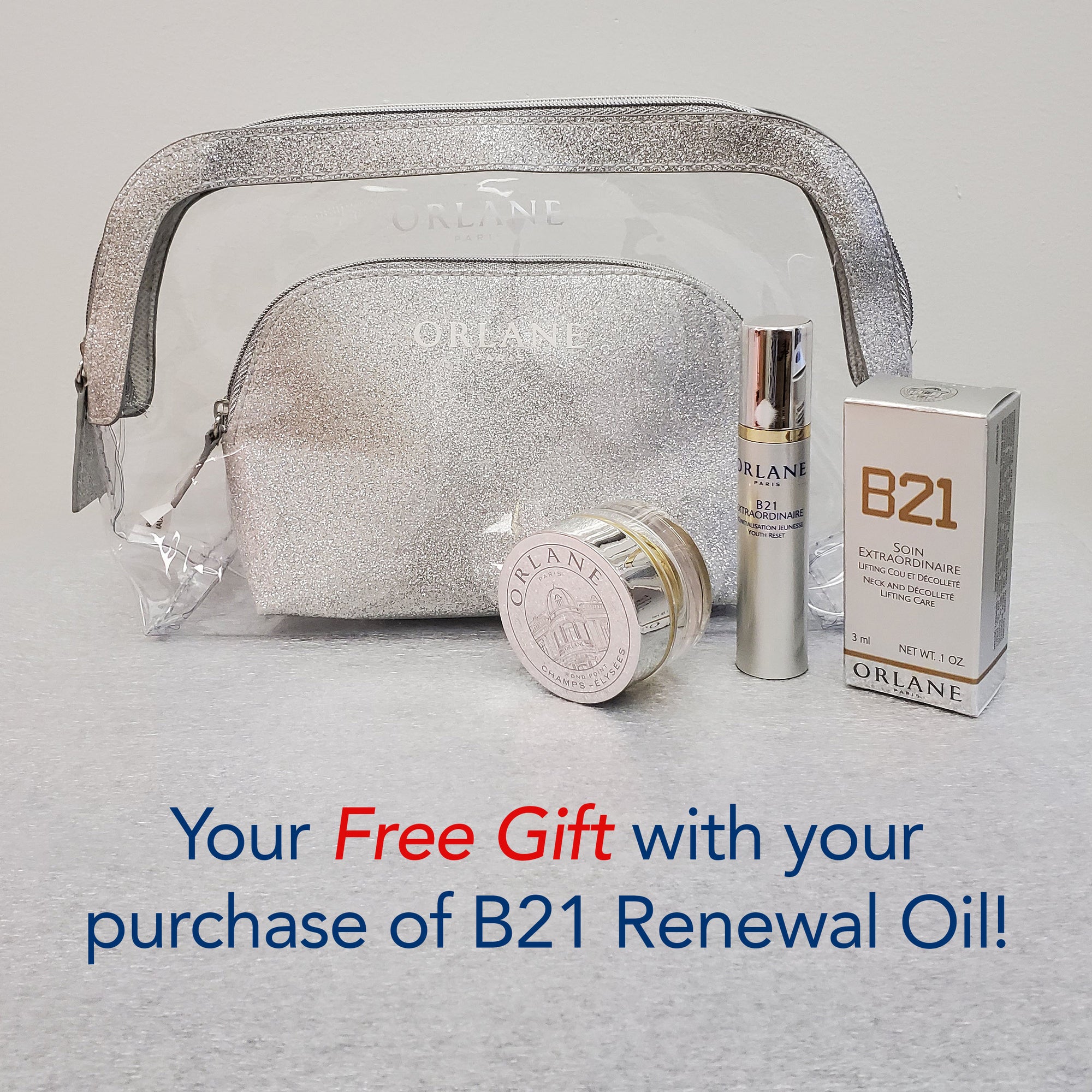 Orlane B21 Extraordinaire Renewal Oil - FREE Travel Kit with purchase!